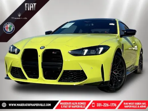 Yellow 2026 BMW M4 Competition for sale in Naperville, IL