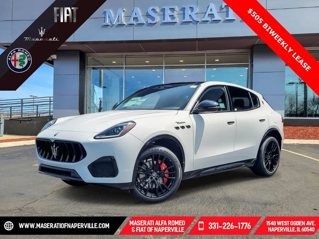 White 2025 Maserati Grecale Modena for sale in Naperville, IL