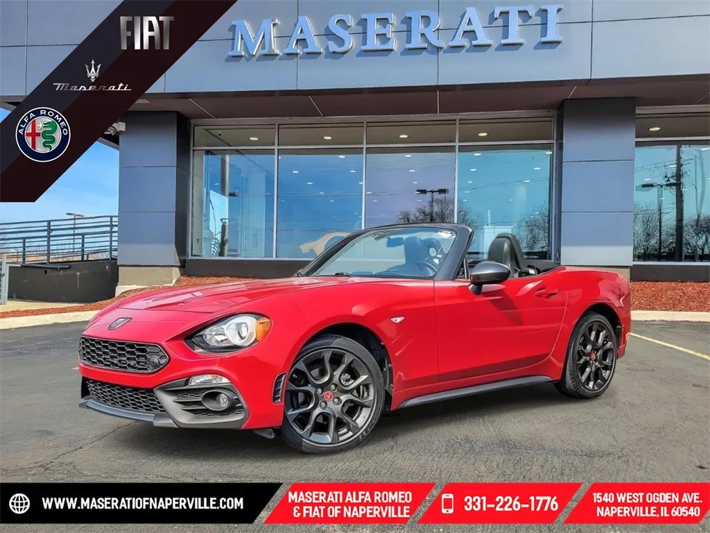 Red 2017 Fiat 124 Spider Abarth for sale in Naperville, IL