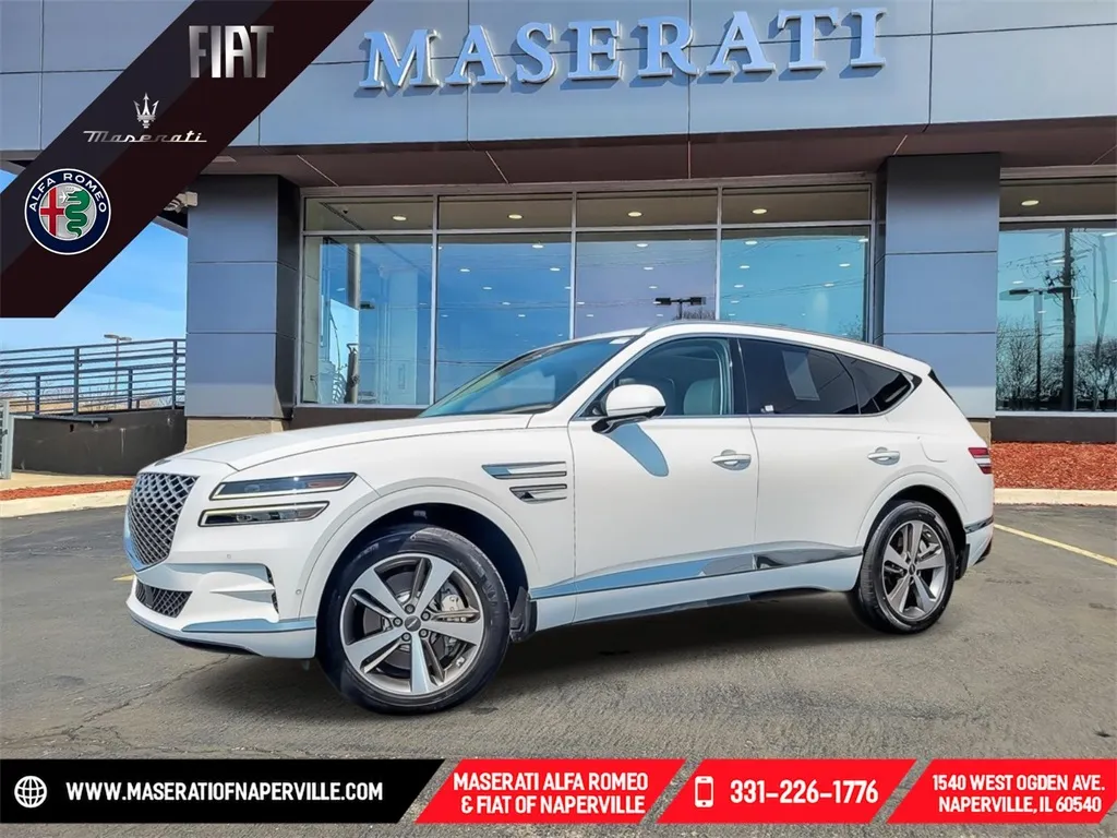 White 2023 Genesis GV80 3.5T for sale in Naperville, IL
