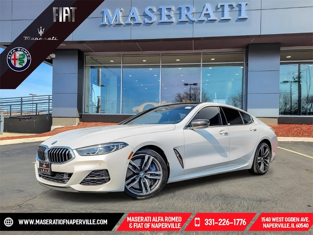White 2022 BMW 8 Series M850i xDrive Gran Coupe for sale in Naperville, IL