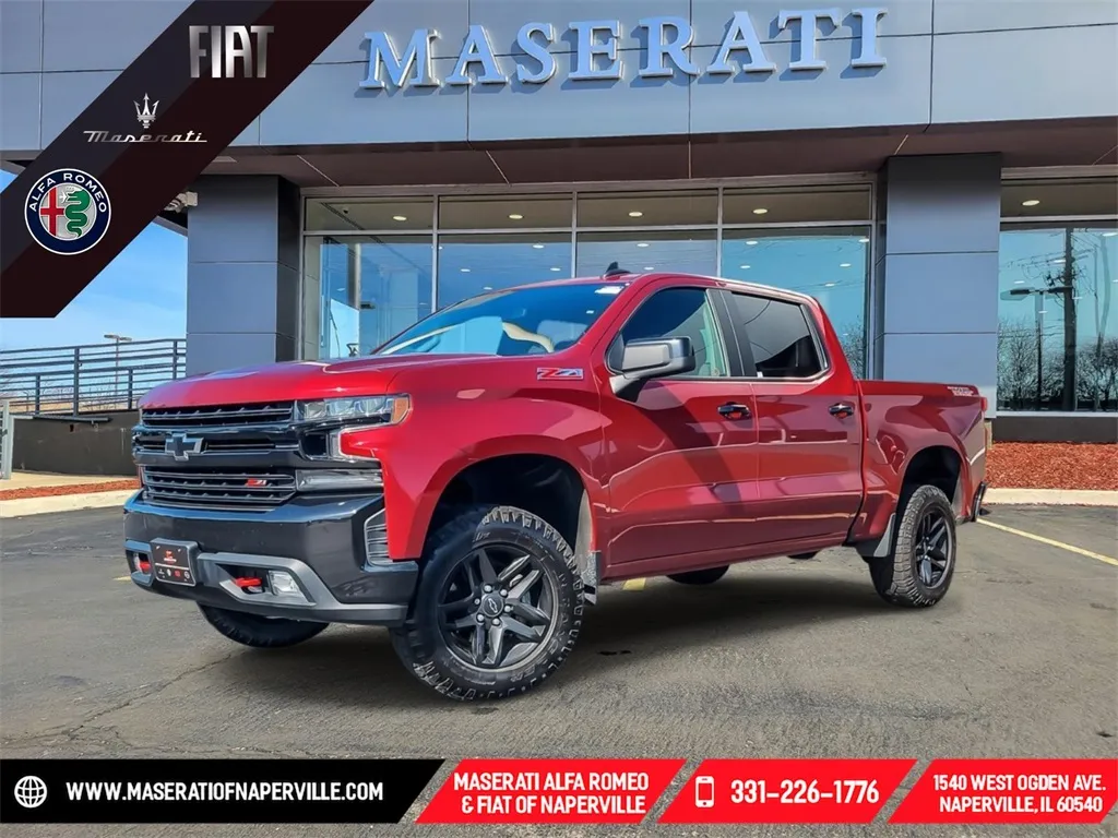 Red 2021 Chevrolet Silverado 1500 LT Trail Boss for sale in Naperville, IL