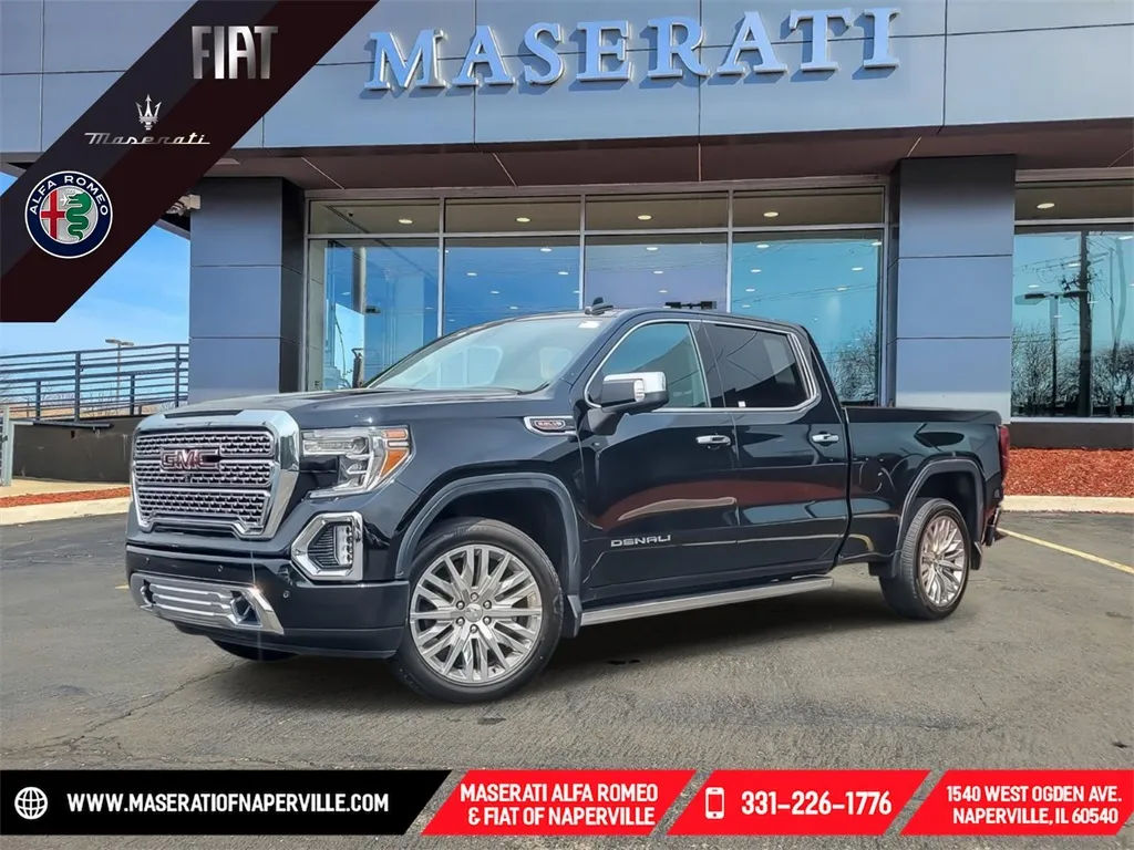 Black 2019 GMC Sierra 1500 Denali for sale in Naperville, IL