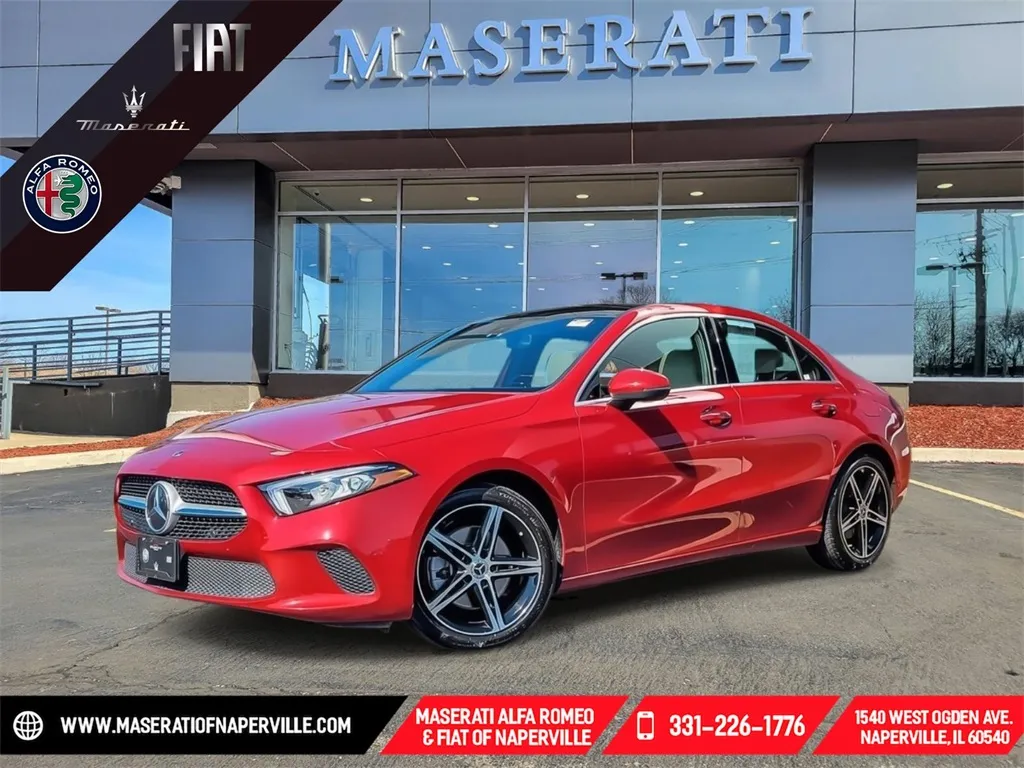 Red 2021 Mercedes-Benz A-Class A 220 for sale in Naperville, IL