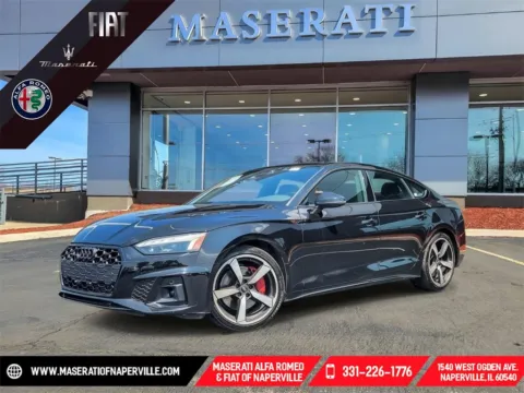 Black 2022 Audi A5 Sportback Premium Plus for sale in Naperville, IL