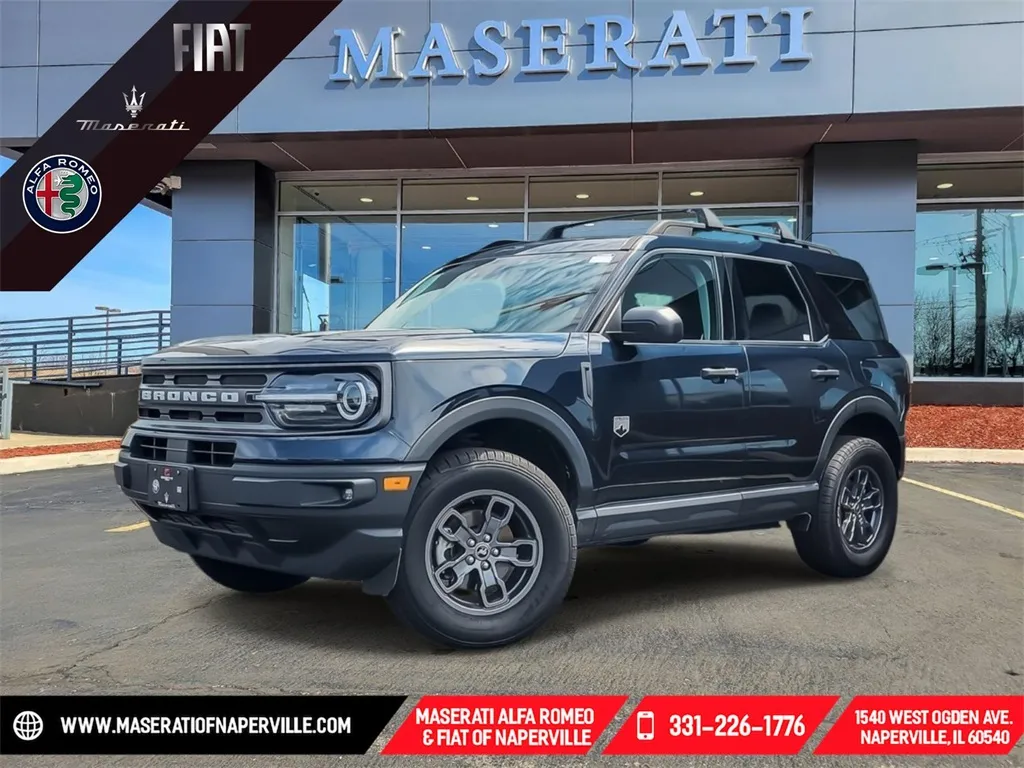 Blue 2023 Ford Bronco Sport Big Bend for sale in Naperville, IL