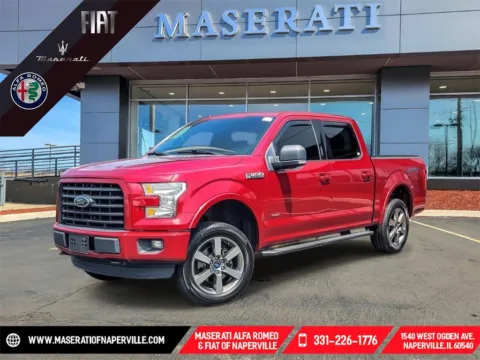 Red 2016 Ford F-150 XLT for sale in Naperville, IL