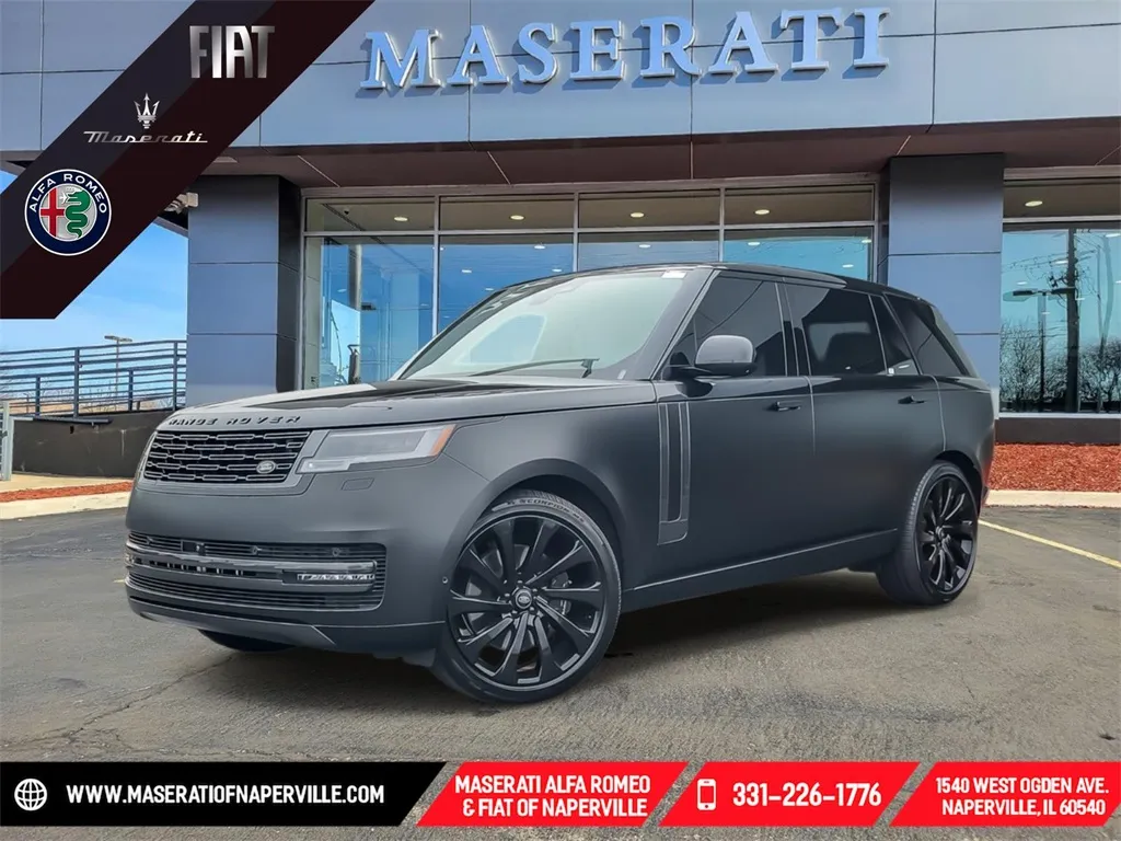 Black 2025 Land Rover Range Rover Autobiography for sale in Naperville, IL