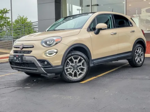 Beige 2021 Fiat 500X Trekking for sale in Naperville, IL