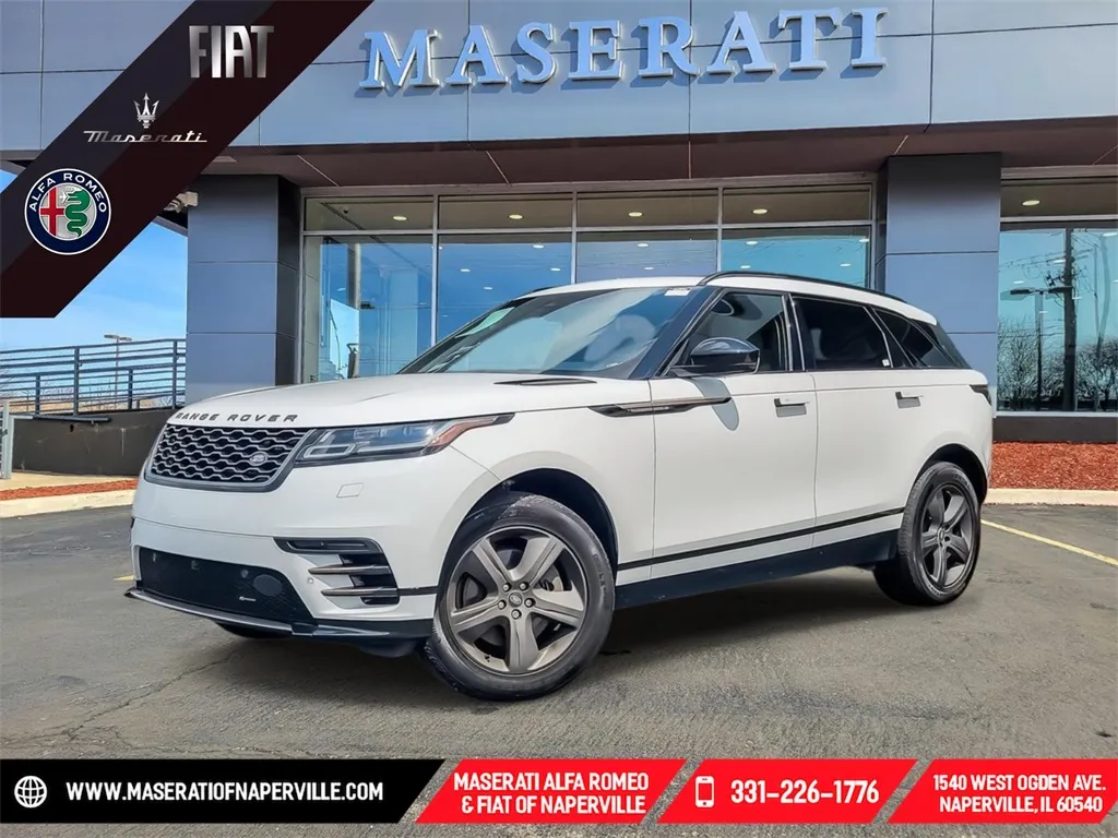 White 2022 Land Rover Range Rover Velar P250 R-Dynamic S for sale in Naperville, IL