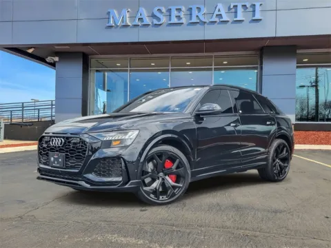 Black 2021 Audi RS Q8 4.0T for sale in Naperville, IL