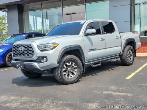 Gray 2021 Toyota Tacoma TRD Off-Road for sale in Naperville, IL
