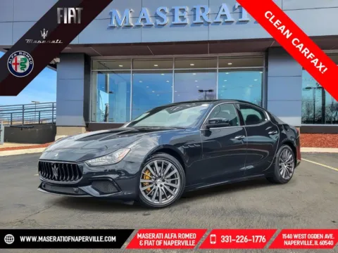Black 2022 Maserati Ghibli Modena Q4 for sale in Naperville, IL
