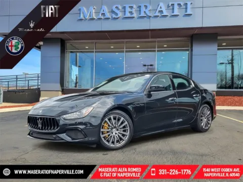Black 2022 Maserati Ghibli Modena Q4 for sale in Naperville, IL