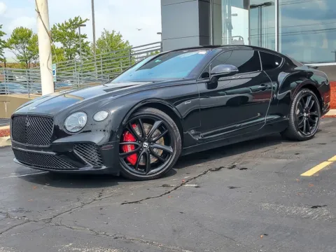 Black 2021 Bentley Continental GT W12 for sale in Naperville, IL
