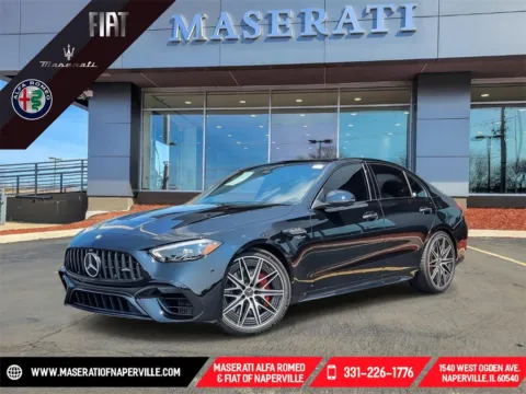 Black 2024 Mercedes-Benz C-Class C 63 S AMG for sale in Naperville, IL