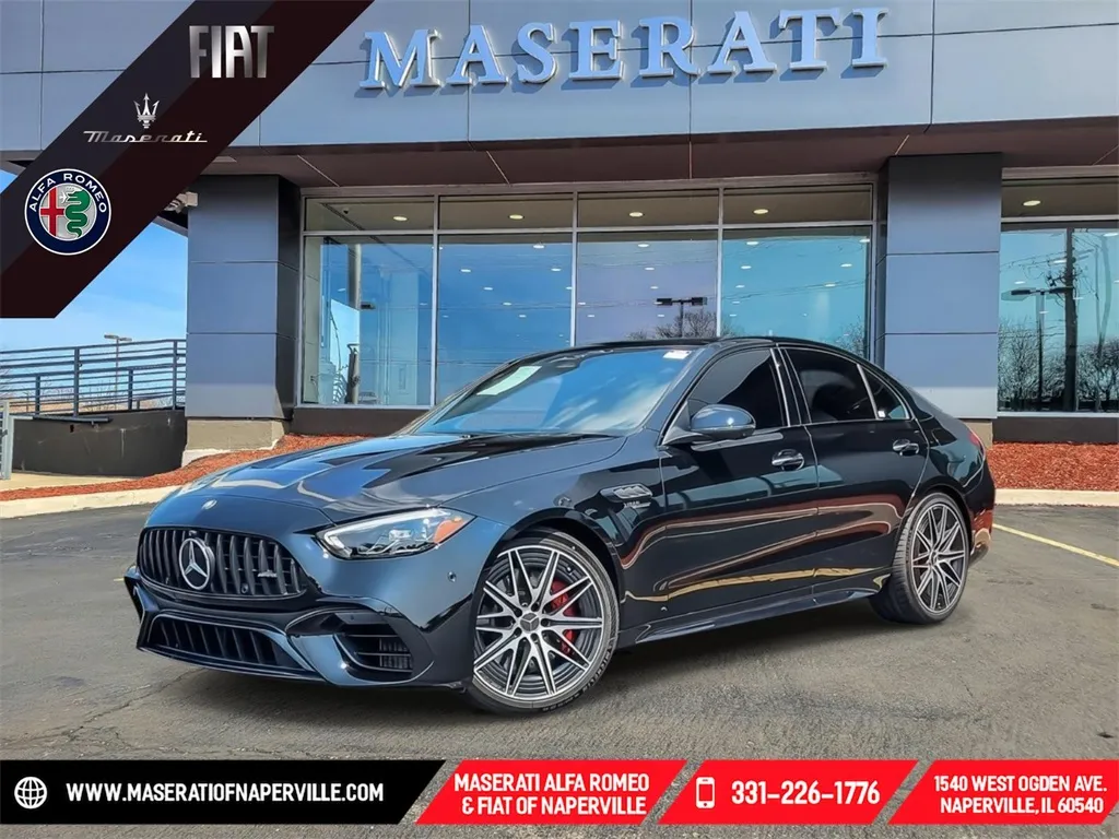 Black 2024 Mercedes-Benz C-Class C 63 S AMG for sale in Naperville, IL