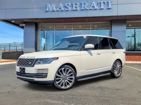 White 2019 Land Rover Range Rover 5.0L V8 Supercharged for sale in Naperville, IL