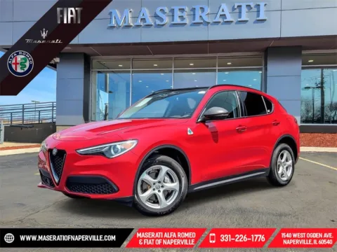 Red 2019 Alfa Romeo Stelvio for sale in Naperville, IL