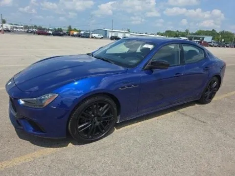 Blue 2023 Maserati Ghibli Modena Q4 for sale in Naperville, IL