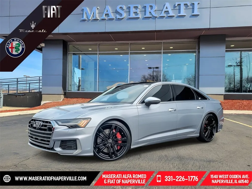 Silver 2021 Audi S6 2.9T Prestige for sale in Naperville, IL