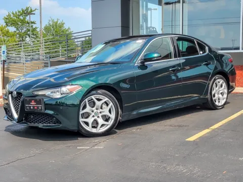 Green 2021 Alfa Romeo Giulia Ti for sale in Naperville, IL
