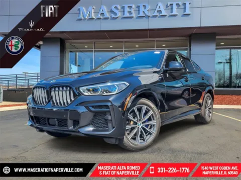 Black 2022 BMW X6 xDrive40i for sale in Naperville, IL