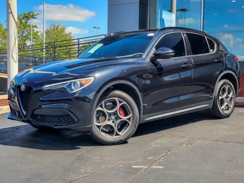 Black 2022 Alfa Romeo Stelvio Sprint for sale in Naperville, IL