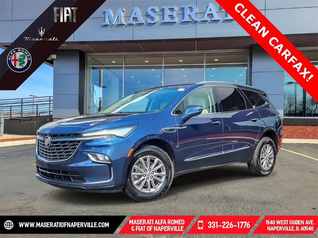 Blue 2023 Buick Enclave Essence for sale in Naperville, IL