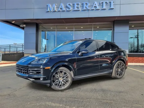 Black 2024 Porsche Cayenne Coupe for sale in Naperville, IL