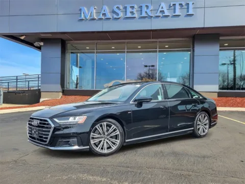 Black 2021 Audi A8 4.0 for sale in Naperville, IL