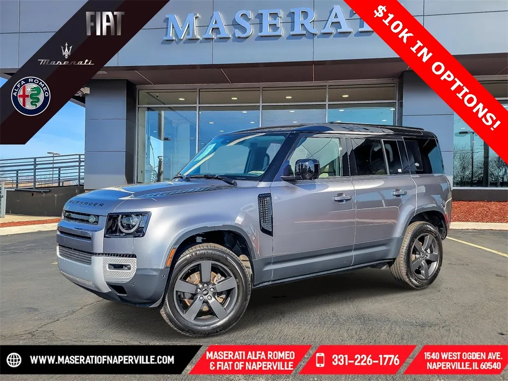 Gray 2023 Land Rover Defender 110 S for sale in Naperville, IL