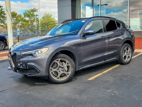 Gray 2022 Alfa Romeo Stelvio Sprint for sale in Naperville, IL