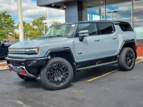 Gray 2025 GMC Hummer EV SUV 2X for sale in Naperville, IL
