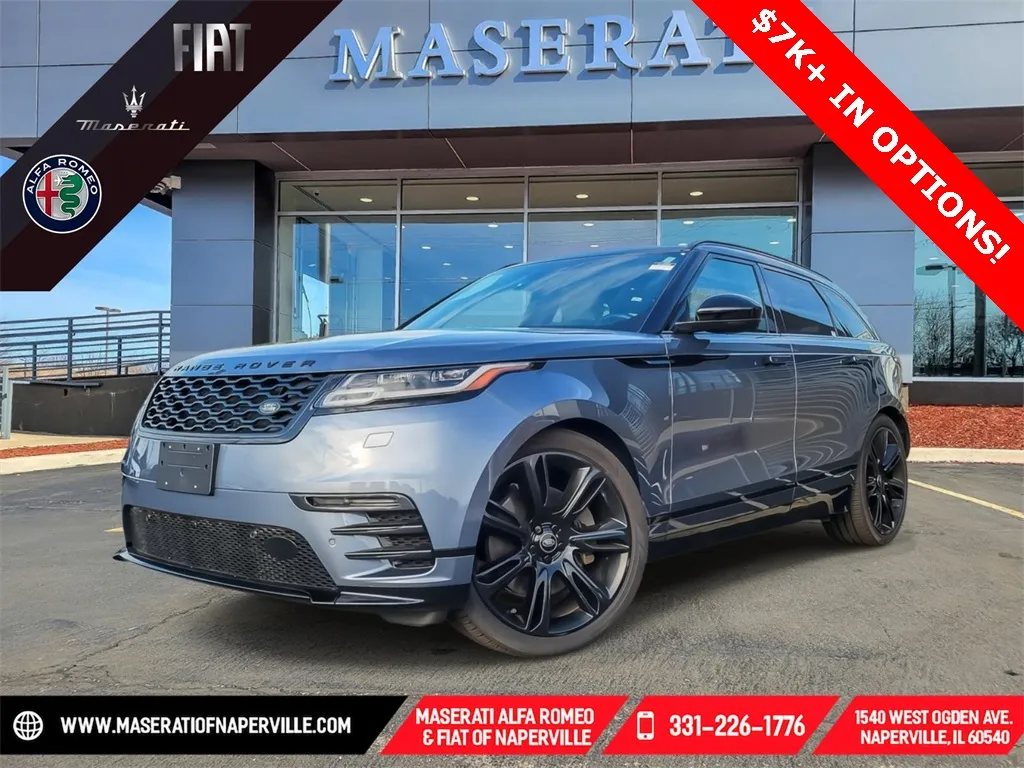 Blue 2023 Land Rover Range Rover Velar HST for sale in Naperville, IL