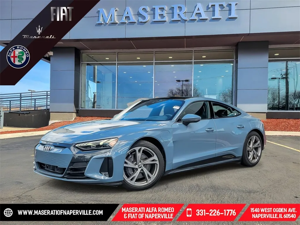 Gray 2023 Audi e-tron GT Premium Plus for sale in Naperville, IL