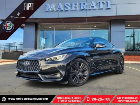 Black 2017 INFINITI Q60 3.0t SPORT for sale in Naperville, IL