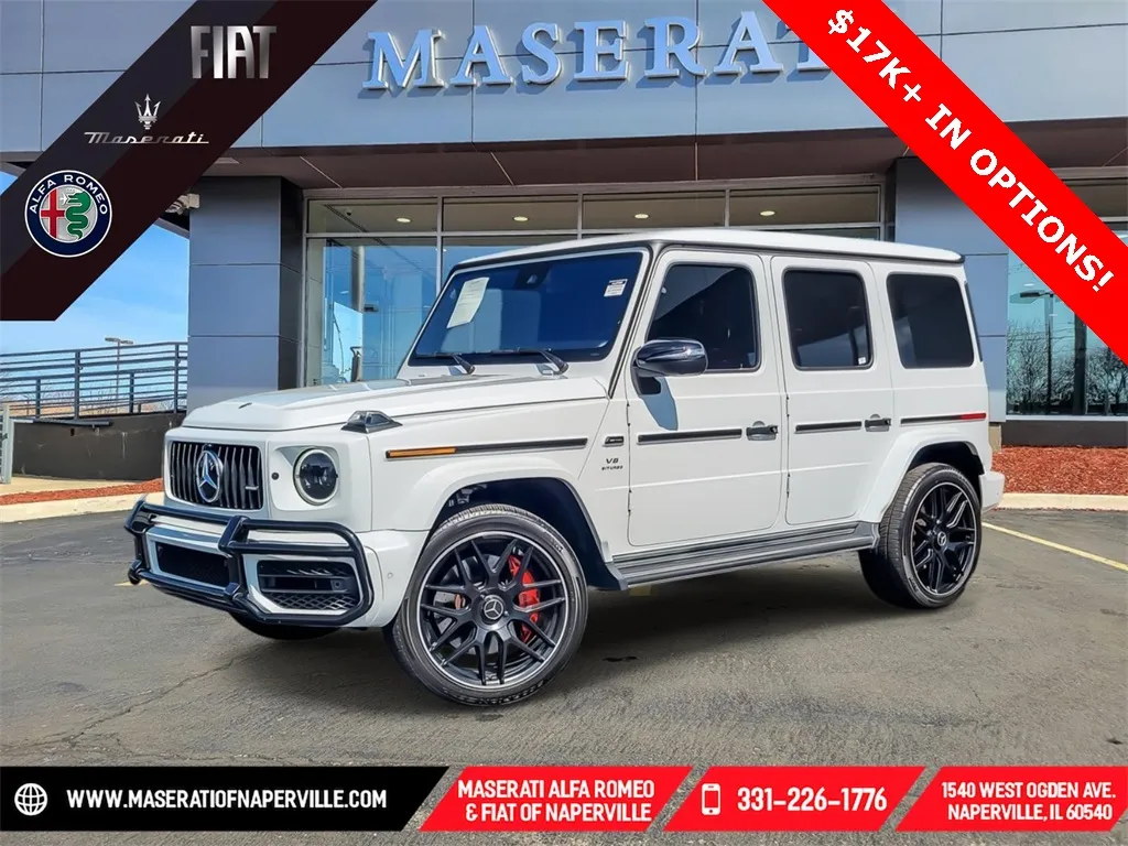 White 2022 Mercedes-Benz G-Class G 63 AMG for sale in Naperville, IL