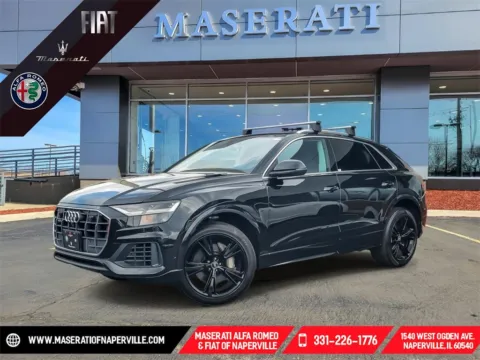 Black 2022 Audi Q8 55 Premium Plus for sale in Naperville, IL