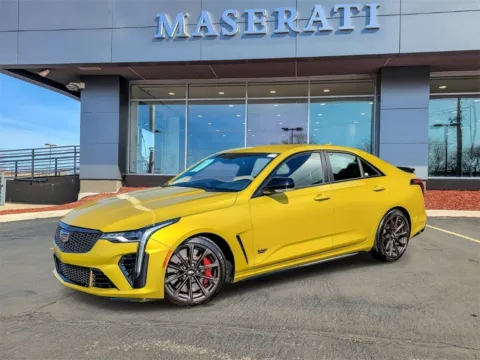 Yellow 2024 Cadillac CT4 V-Series for sale in Naperville, IL