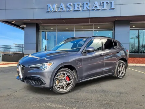 Gray 2023 Alfa Romeo Stelvio Ti for sale in Naperville, IL