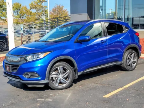Blue 2021 Honda HR-V EX for sale in Naperville, IL