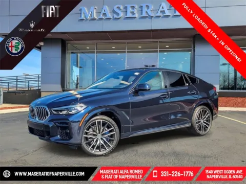 Black 2023 BMW X6 xDrive40i for sale in Naperville, IL