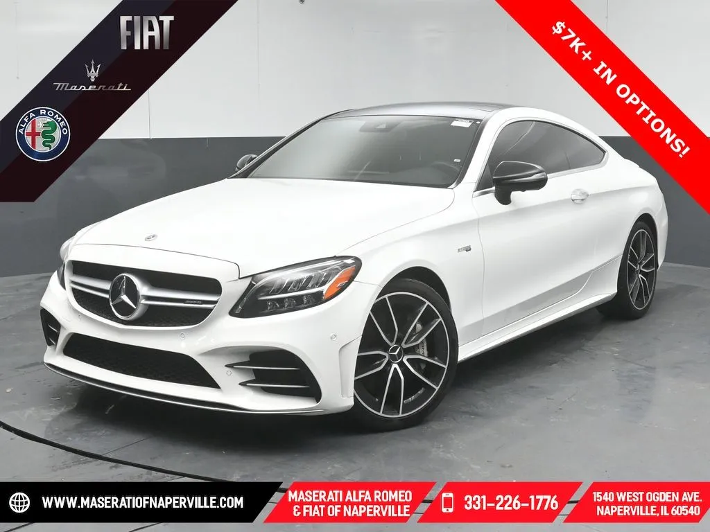 Black 2023 Mercedes-Benz C-Class C 43 AMG for sale in Naperville, IL