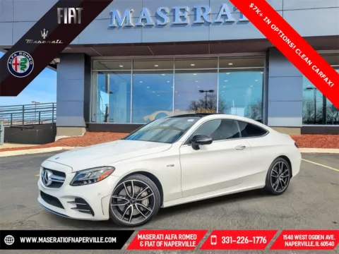 White 2023 Mercedes-Benz C-Class C 43 AMG for sale in Naperville, IL