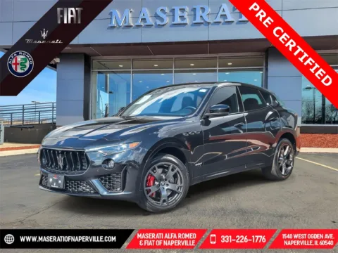 Black 2021 Maserati Levante S GranSport for sale in Naperville, IL