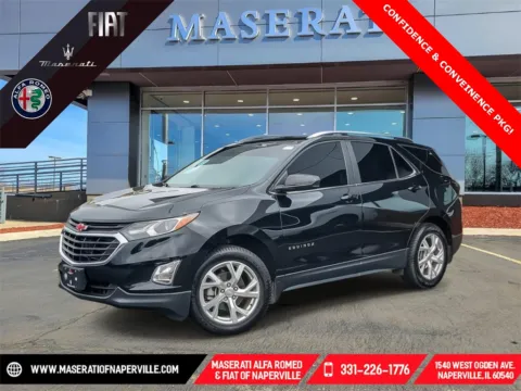 Black 2021 Chevrolet Equinox LT for sale in Naperville, IL