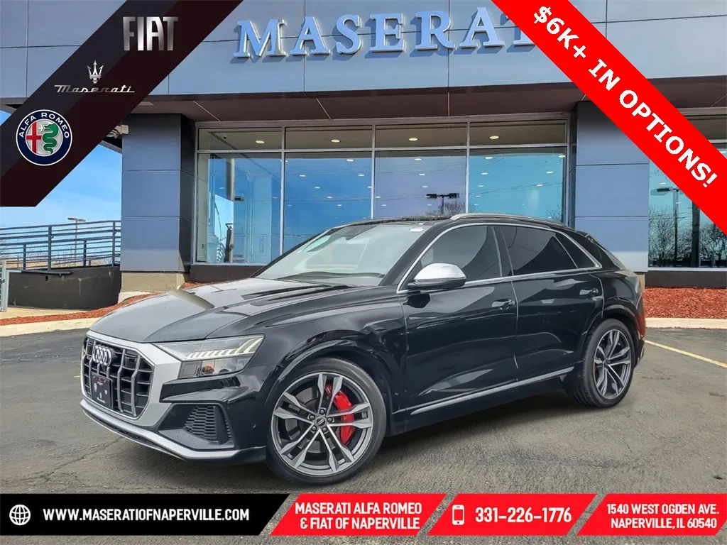 Black 2023 Audi SQ8 4.0T Prestige for sale in Naperville, IL
