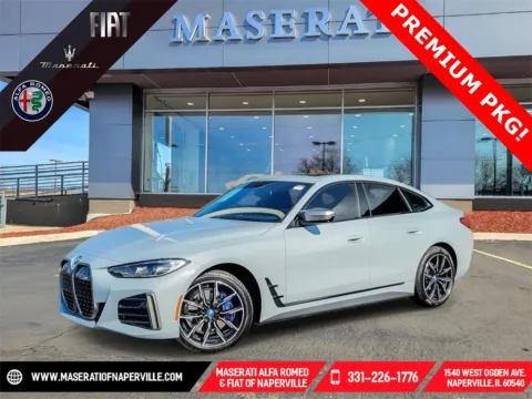 Gray 2024 BMW i4 M50 for sale in Naperville, IL