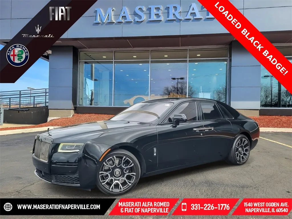 Black 2023 Rolls-Royce Ghost for sale in Naperville, IL